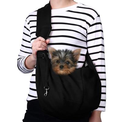 China Cat Carrier Sling Hands Free Viable Pet Puppy Small Dog Travel Tote Reversible Outdoor Bag for sale