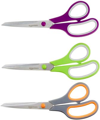 China Easy Carry Multifunctional 8inch Scissors Ultra-Sharp Blade Comfortable To Grasp Suitable For Office Home School Sewing Fabric for sale