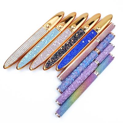 China Newest Glitter Eye Waterproof Dramatic Coating Colored Eyeliner Pen for sale