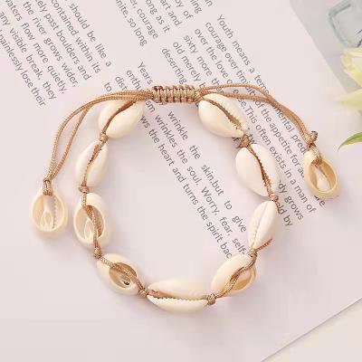 China Handmade Custom Waxed Thread Shell Necklace Bracelet Women Jewelry DIY Cotton BOHEMIA for sale