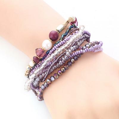 China BOHEMIA Fashionable Women Bracelet Simple Summer Pendant Multilayer Bracelet for sale