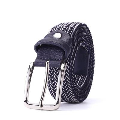 China High quality belt for men woven to stretch braided elastic golf pants jeans casual belts for sale