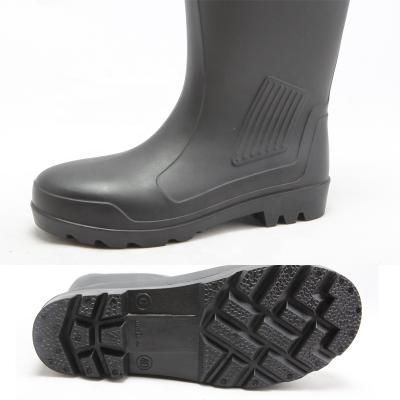 China Steel Toe Waterproof PVC Boots Acid&Alkali-Resistant Safety Rain Boots for sale