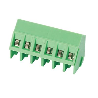 China XY103 45 degree good quality pcb screw terminal block 5.0mm pitch replace phoenixcontact XY103-5.0 for sale