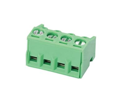 China XY332W-5.0 PCB Screw Terminal Block Connectors Motor Green Male And Female Terminal Block XY332W for sale