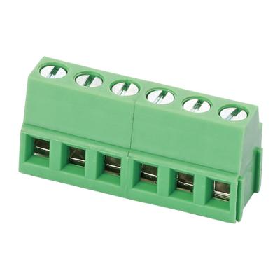 China XYEK500 5.0MM 5.08MM 180 Degree PCB Screw Terminal Block Connector Power TB XYEK500 for sale