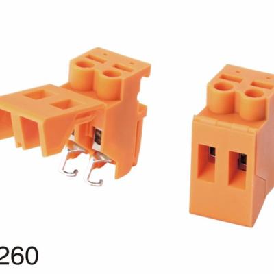 China XINYA Fuse Transformer Terminal Block 7.5mm pin with 1pin and 2 pin of XY260 used for AUTOMATIC TRANSFORMER 10-20AWG for sale