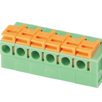 China XINYA 250V 15A PCB Spring Terminal Block 5.08mm Pitch Green Color Blocks DG142V XY122R-5.08 for sale