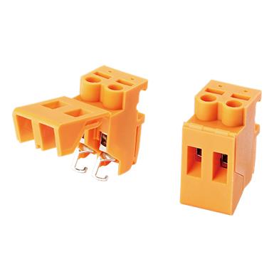 China XINYA Manufacture Orange Color Transformer Terminal Block PCB Block 600V 25A Terminal Block XY260 for sale