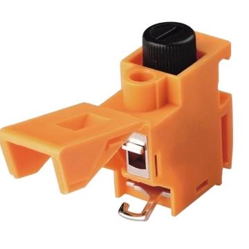 China 12.5mm Transformer Terminal Block With Connectors Orange Color , Fuse Transformer Gray Color With UL XY265 for sale