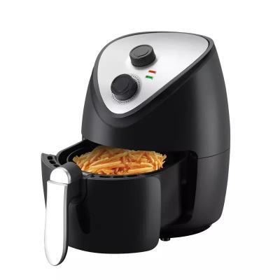 China 2022 Hot Sale Hotel Black Air Fryer Electric Power 2.8L 1000W Air Fryer for sale