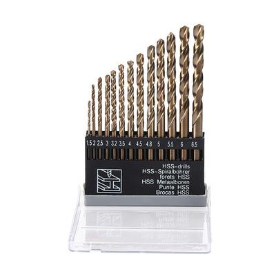 China Metal Drilling Cobalt Drill Bit Set HSS M35 Worker Length Metal Drill Bit for sale