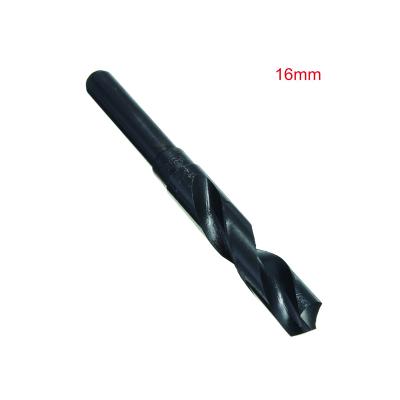 China High Quality Diameter 16MM 1/2 Metal Drill Bit Reduce Shank High Speed ​​Steel Rolled Drill Bit For Metal Wood Plastic for sale