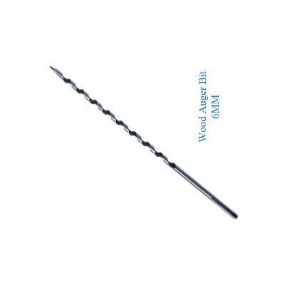 China Wood Drilling Hex Shank Screw Point Self Feed Auger Wood Drill Bits For Holes Wood Deep Smooth Clean Drilling 6MM for sale