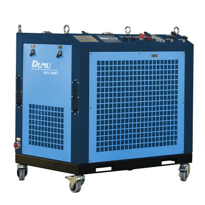 China Lubricated Fire Fighting 7.5KW High Pressure 300bar Air Compressor 4500 PSI Industrial for sale