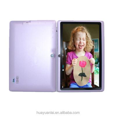 China Cheapest Anti-dust Glass Plastic 7inch Android Q8 Touch Screen Kids Wifi Tablet Q88 Child Birthday Family Gift for sale