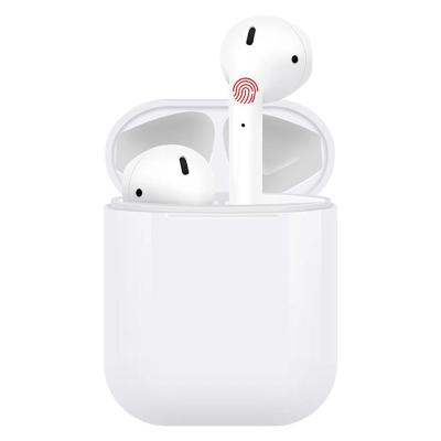 China 2022 best price and quality genuine radio twin pairs i12 in-ear earbuds fast wireless earphone with charging box for sale