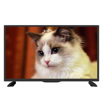 China Hotel TV Factory Directly Supply 32 Inch TV Metal Back Cabinet Black Smart TV for sale