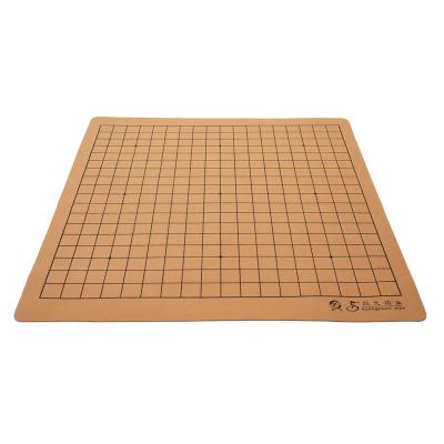 China weiqi/five in rows 19x19/13x13 row foldable board gobang go game board artificial leather PU weiqi board for sale