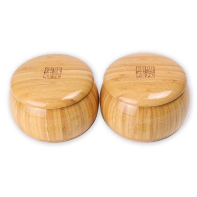 China Handmade bamboo go game weiqi boxes bowls for sale