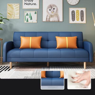 China (Others) Small Adjustable Modern Simple Folding Sofa Cum Bed Folding Living Room Furniture Prices for sale