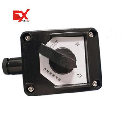 China Fiberglass Polyester Factory Price Explosion And Corrosion Proof Control Knob Electric Switch for sale