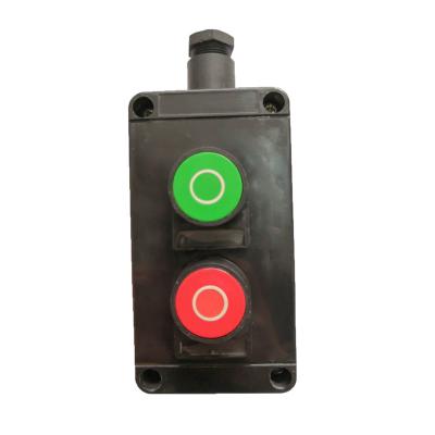 China IP65 Two Button Industrial Explosion Proof ABS Plastic Control Push Button Switch for sale