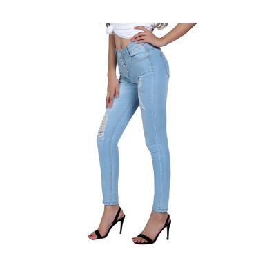 China Breathable Pencil Pants High Quality Original Dresses Jeans For Woman for sale