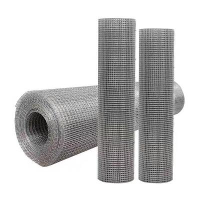 China Plain Weave Galvanized welded wire mesh prices galvanized welded iron wire mesh for sale