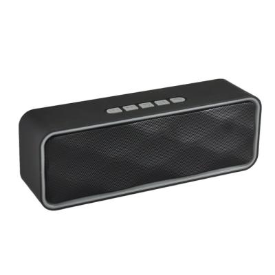 China New product sc211 outdoor portable wireless BT speaker subwoofer mini BT speaker for sale