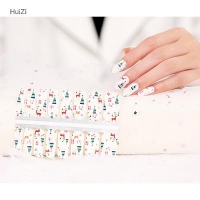 China Easy Apply& Eco-friendly wholesale custom nail wraps factory price nail art decoration glitter nail sticker for sale