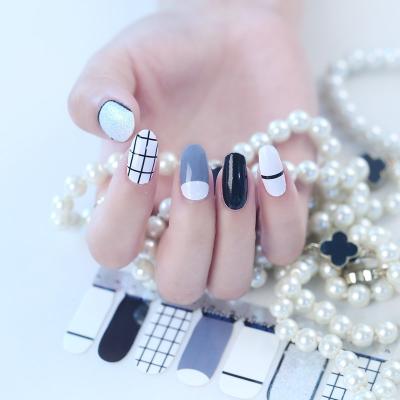 China Eco-friendly Trending New Nail Wraps Real 2022 Lacquer Nail Polish Nail Sticker for sale