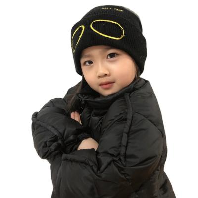 China 2022 Wholesale COMMON Acrylic Knit Custom Winter Kids Beanie Hats Winter Hats for sale