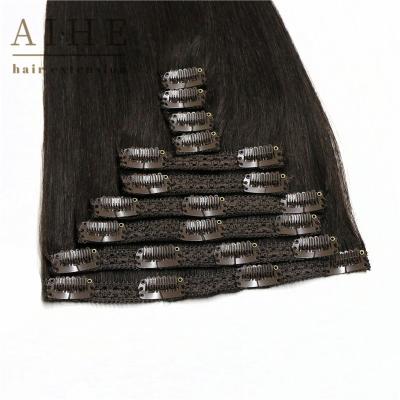 China Factory Price 100% Silky Straight Wholesale Double Drawn Ombre Remy Hair Ombre Lace Clip In Hair Extension for sale