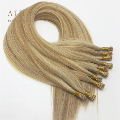 China Brazilian Silky Straight Wave Keratin Wholesale Pre Bonding I Tip Hair Extension for sale