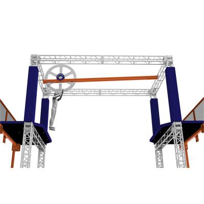 China Light American Ninja Warrior Circle Arch Triangle Ladder Boot Square Obstacles Equipment for sale