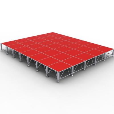 China Aluminum Stage Used For Concert Foresight Selling Movable Folding Platform Concert Stage for sale