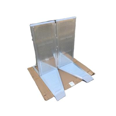 China Concert Foresight Selling 6082-T6 Aluminum Crowd Barrier Concert Barricade for sale