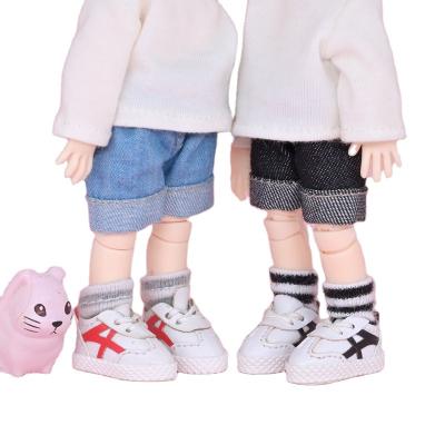 China 1/12 Hot Sale Ob11 Doll Shoes Accessories Gift Customized Doll ob11 Clothes Shoes Accessories For Bjd Blythe High Quality 1/12 Doll Shoes for sale