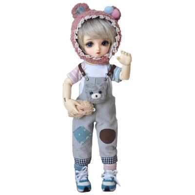 China Cute Fashion 1/6 BJD Bear Pants Suits Chinese Manufacturer Customizes High Quality BJD SD Doll Clothes for sale