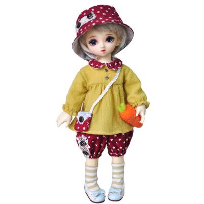 China High quality cute fashion BJD doll clothes custom 1/6 doll clothes lovely leisure suit doll from Chinese manufacturers for sale