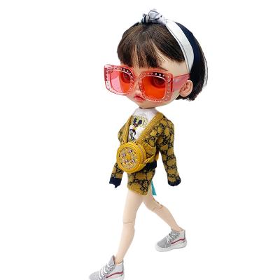 China Cute Blythe Fashion Vintage Sweater Set 1/6 Blythe Doll Accessories High Quality Clothing for sale