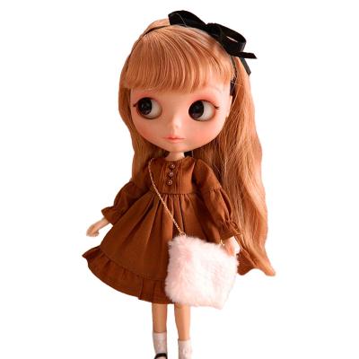 China New Cute Blythe Dress 1/6 Custom Cute Fashion Doll Dress Doll Clothes Accessory for sale