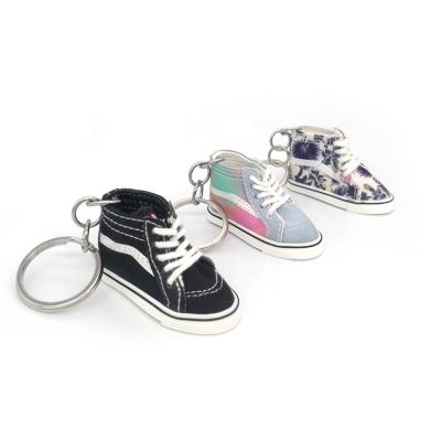 China Fashion Custom High Top Shoes Dangling Key Chain Backpack Charm Handmade Basketball Shoes for sale