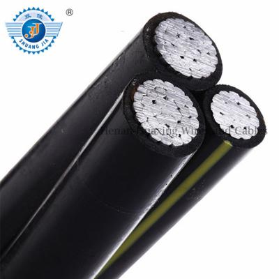 China Aerial Duplex Triplex ABC Cable Aerial Aerial Bundled Aluminum Cable Conductor XIPE Insulated for sale