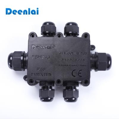 China Custom IP68 Plastic Small PC Waterproof Electrical Junction Box With Direct Enclosure for sale