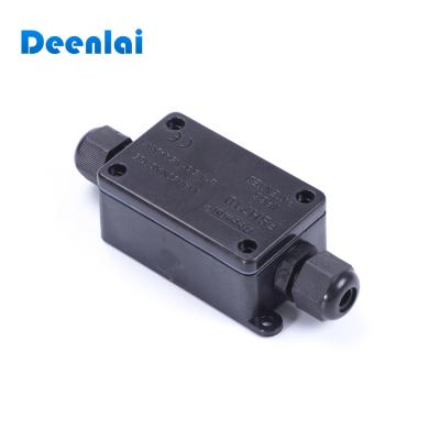 China IP66 Plastic Two Way Outdoor Waterproof Small PC Electrical Junction Box For Underwater Lights for sale