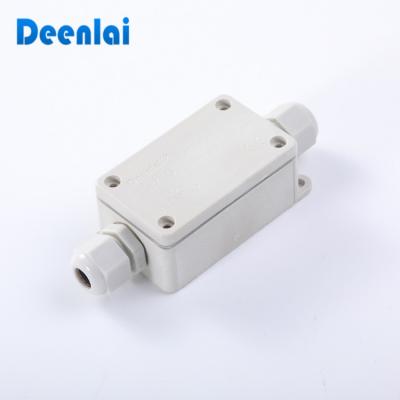 China IP66 Plastic Two Way Outdoor Waterproof Small PC Electrical Junction Box For Underwater Lights for sale