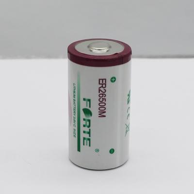 China Machine tools ER26500M Lithium Primary Battery 3.6V 6500mAh for non-rechargeable smart meters for sale