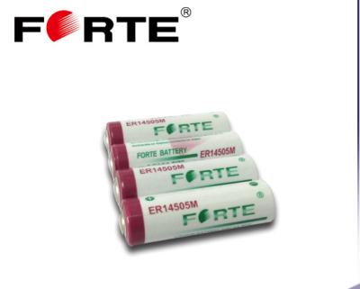 China 3.6V AA Size Tadiran / Saft / Vitzrocell Replacement ER14505M Li-SOCl2 AA Battery for sale